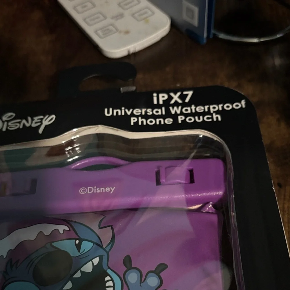 Disney Purple and Black Waterproof Phone Case